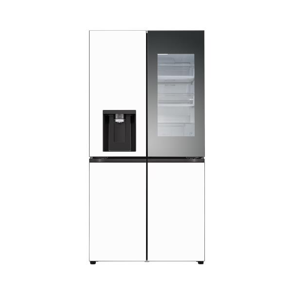 디오스 오브제컬렉션 노크온 얼음정수기냉장고 820L 크림 화이트 / 크림 화이트