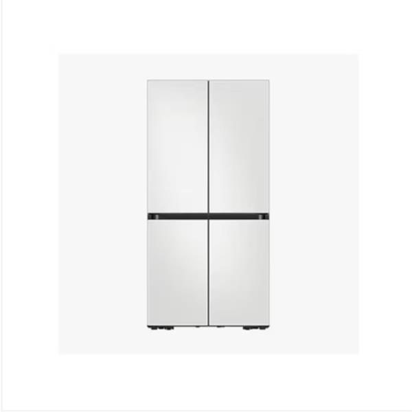 비스포크 4도어 키친핏 양문형 냉장고 615리터 코타화이트 RF60C9012AP01