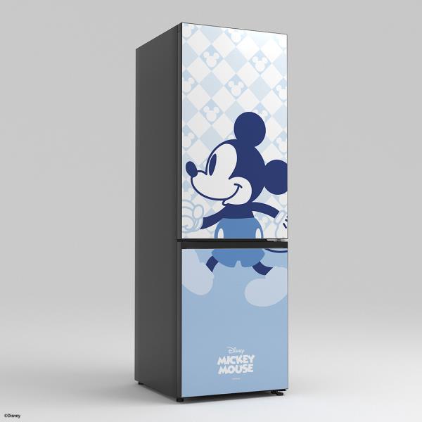 냉장고 [디즈니 X BEPOKE] 에디션 2도어 키친핏 (미키마우스 블루) 333L RB33A3662AP