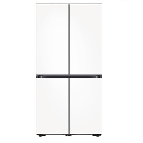 BESPOKE 냉장고 4도어 875L 2등급 새틴화이트 RF85DB90B2W6
